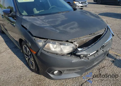 2017 Honda Civic Ex-T from USA, damaged, VIN 2HGFC1F37HH640546